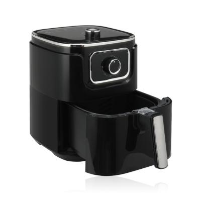 China High Quality Dishwasher Safe 4.5L Manual Control Air Oil Free Fryer With Double Pot for sale