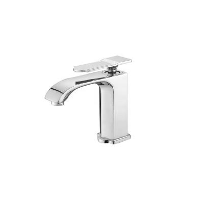 China Manufacturer Thermostatic Luxury Modern Home Faucets Bathroom Waterfall Brass Basin Faucet for sale