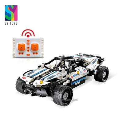 China Educational remote control rc car toy SY block electronic early learning building blocks for sale