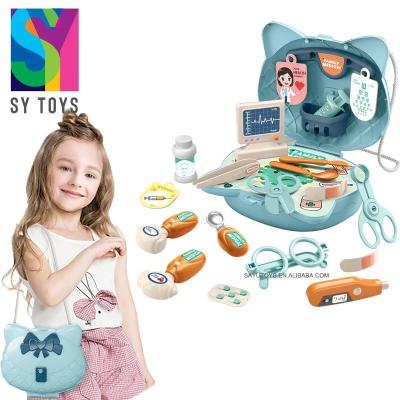 China SY Doctor Toys Suitcase 2 in 1 Role Play Set Doctor Toys Suitcase for sale