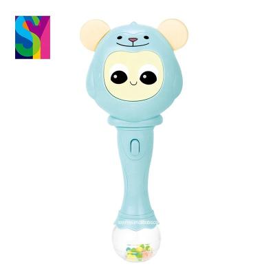 China Best gift for 2021 edukasi 2021 mainan children's SY edukasi 2021 mainan hot sale high quality cartoon Toy Baby Hand Rattle baby toys for sale