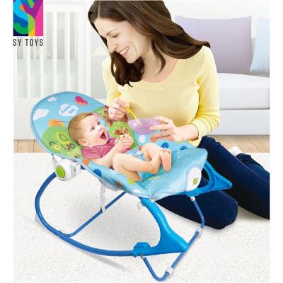 China With SY Music Baby Sleep Rocker Chair Vibrating Light and Music Baby Rocker Chair Bouncer Swing Baby Rockers for sale