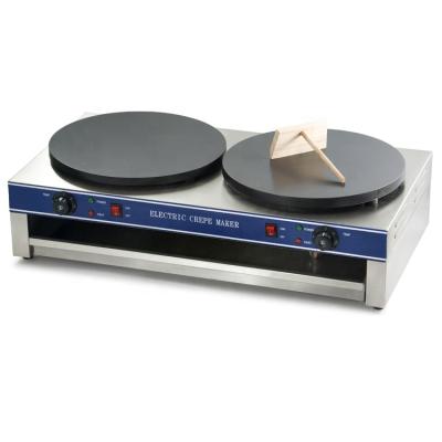 China Restaurants Crepe Maker/Professional Industrial Crepe Machine/Electric Doubl Crepe Maker for sale