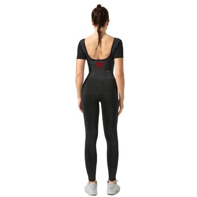 China Fashion Sports Ladies Gym Wear Girls Workout Suit OEM Breathable Custom Made Sports Women's Seamless Sports Set for sale