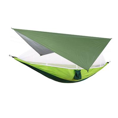 China Wholesale lightweight outdoor camping travel nylon hammock with mosquito net hammock for sale