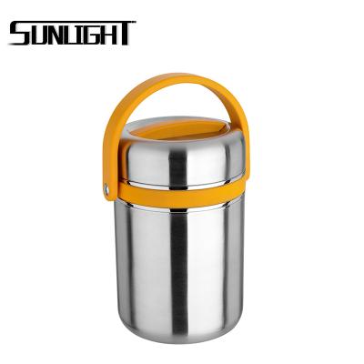 China Sustainable Portable Double Wall Stainless Steel Food Flask Containers For Wholesale for sale