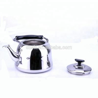 China Sustainable Stainless Steel Whistling Tea Kettle With Drum Shape for sale