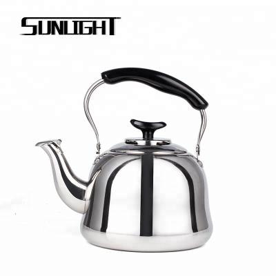 China Wholesale Viable Stainless Steel Whistling Kettle Tea Kettle With Large Capacity for sale