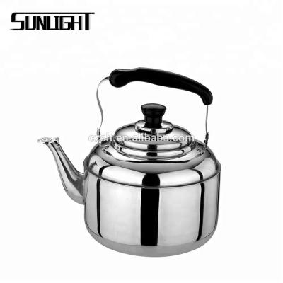 China Sustainable Teapot Boiler Water Whistling Kettle Stainless Steel With Different Design for sale