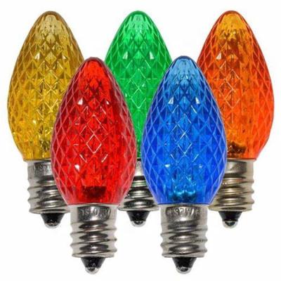 China C7 LED Light Bulb Decorative Strawberry Light Bulb Christmas Holiday C7 Smart LED Lamp Lighting for sale