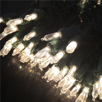 China LED Mini Christmas Light String UL Approved Warm White LED Mini Christmas Lights 50 70 100 Counts 4