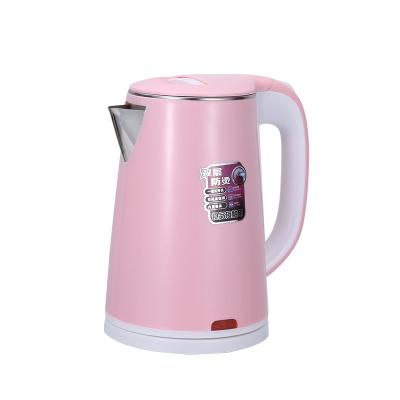 China 360 Degree Rotation Low Fast Heat Home Appliance Hot Water Boiler 2.3L 1500W Stainless Steel Electric Kettle for sale