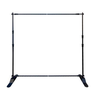 China Portable Adjustable Aluminum Backdrop Banner Stand For Advertising And Exhibition Display for sale