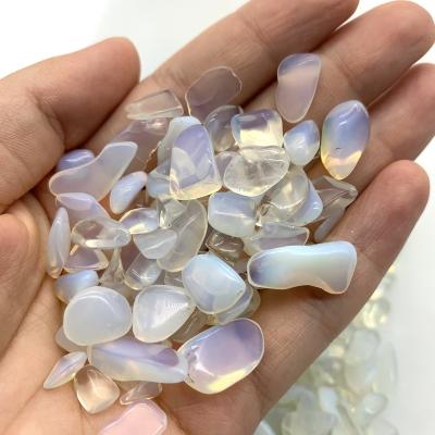 China Wholesale Natural Stone Chip For Healing from Europe Crystal Opalite Gravel Tumble Polishing for sale