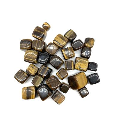 China China Natural Yellow Cube Crystal Polishing Stone Tiger Eye 3d Cubes For Wholesale for sale