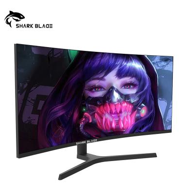 China Curved 34 Inch 144hz 4K kiosk lcd screen display industry brightness monitor system 165hz monitors pc 4K for sale