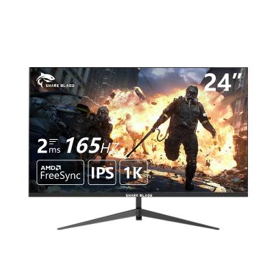 China Not curved 24 inch 144hz screen monitors Full High-definition pc gaming 165hz monitors for sale