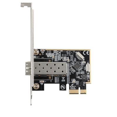 China Server 1-Port 100Mbps Ethernet SFP Network Card Adapter for sale