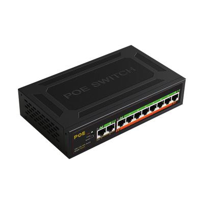 China High Quality LACP Durable Using Various 10-Port Gigabit PoE Switch Industry Network Switches for sale