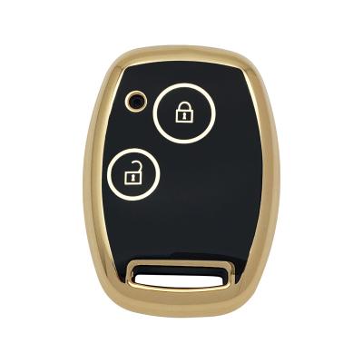 China Luxury Green-Blue Black White White TPU Case Luxury Keyless Entry Cover Car Key Case Skin Cover Remote Protector For Honda 2 3 4 Buttons for sale