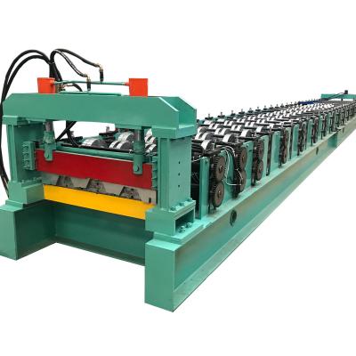 China Full Automatic Hot Sales Metal Barrel Type Floor Decking Roofing Hotels Hotels Panel Sheets Making Machine Roll Forming Machine for sale