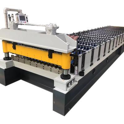 China Hot Cheap Automatic Hotels Wave Panel Metal Wall Plate Corrugated Roof Roofing Sheet Making Tiles Roll Forming Machine Machinery for sale