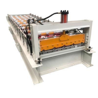 China Hot Cheap Hotels 840mm Sheeting Sheets Machine Full Automatic Sheeting Panel Roll Forming Machine for sale