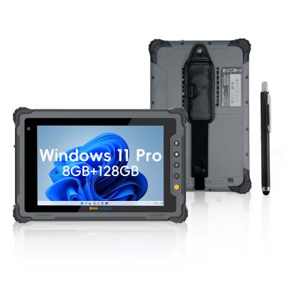 China 8 Inch Win 11 Pro Rugged Tablet with 8GB 128GB Intel N5100 and 4G LTE/WiFi/BT5.0/NFC for sale