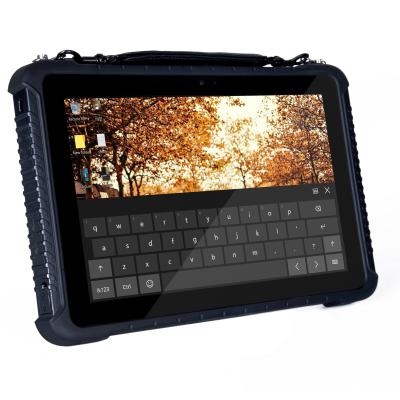 China 10-inch IP65 Win 10 Rugged Tablet with RJ45 RS232 and U-blox NEO-7 GPS for sale