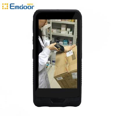 China WiFi/GPRS/3G-aangedreven 6 inch robuuste handheld terminal met 1D/2D barcode scanner Te koop