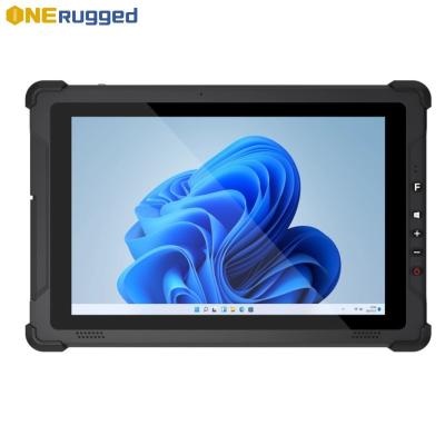 China Capacitive Screen 10 inch Win 11 Rugged Tablet with Fingerprint GPS WiFi and Permanent Car Mount for sale