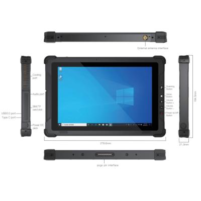 China ODM/OEM 10 inch Capacitive Screen Industrial 4G NFC Tablet Computer for Warehouse for sale