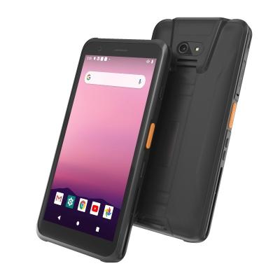 中国 Android 11 ハンドヘルド・ターミナル PDA 5インチスクリーン IP65 4G NFC ブルートゥースバーコードスキャナー 販売のため