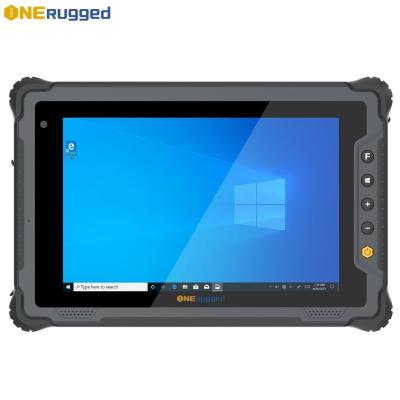 中国 産業用タブレット M80J 8インチ Win 10 防水 GPS WIFI カメラ NFC IP65 販売のため