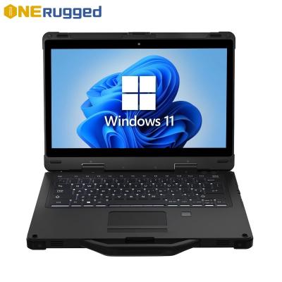 China 13.3-inch robustized laptops Win10/11 IP65 700nits Backlit teclado Corpo de liga de magnésio à venda