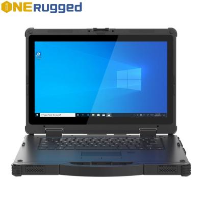 China ONERugged N14T 14Inch Win11 Portable Waterproof Laptop 5G Intel Core i5/i7 Fingerprint RJ45 NFC 1000 Nits for sale