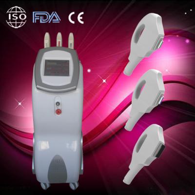 China SR VR HR Three Handles Laser IPL Hair Removal Machine for Skin-rejuvenation , Hair Removal for sale