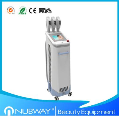 China Nubway Multifunctional Hair Removal 3 Handles IPL Hair Removal Machine for sale