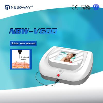 China Immediately Results 30MHz 0.01mm Needle Spider Veins Facial Veins Removal Machine for sale