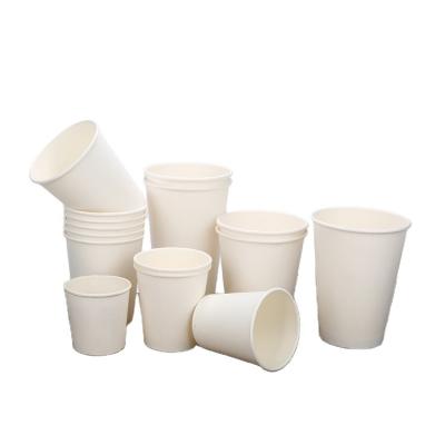 China 12oz16oz Disposable Paper Cup Ice Cream Cup Factory Disposable Packaging Customized Logo Hot Drink Coffee Paper Cup With Lid for sale