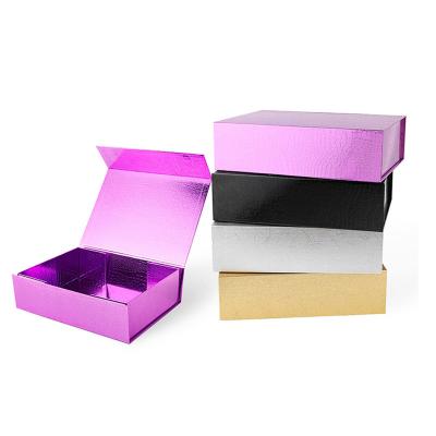 China High Quality Cardboard Crocodile LOGO Pattern Fashion Wig Packaging Recyclable Printing Gift Box for sale