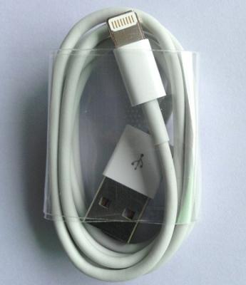 China White Round USB2.0 AM Cable to 8P Lightning for Iphone5/5C/5S for sale