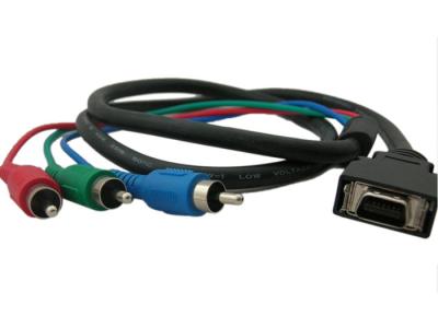 China SCSI Cable HPCN 14 Pin to 3RCA Male Cable for sale