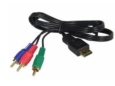 China HDMI Male to 3RCA Video Audio AV Cable for sale