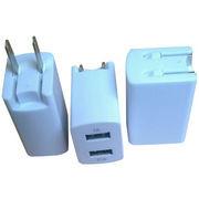 China 5V 3.1A Mini Dual USB Wall Charger for sale