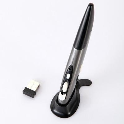 China Grey 2.4G wireless touch screen pen mouse for sale