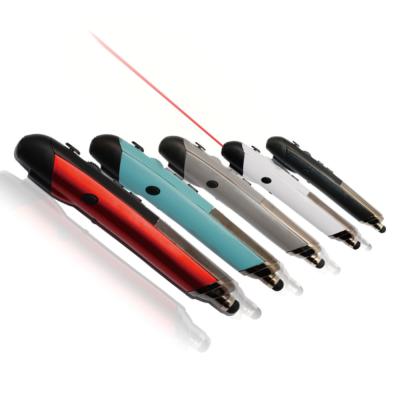 China Optical 2.4G Wireless Pen Mouse with Laser Pointer for sale