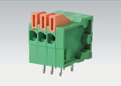 China GS141R-2.54 PCB Spring Terminal Blocks High Temperature Electric Connector for sale