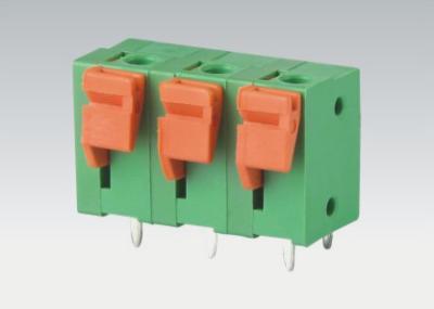 China GS142V-7.62 PCB Spring Terminal Blocks High Temperature Electric Connector for sale