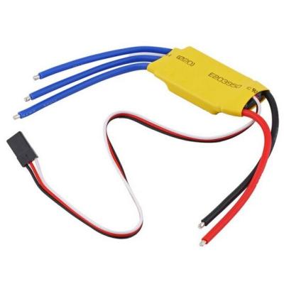 China 1.5A/5V BEC 30A ESC Brushless Motor Speed Controller For RC Toys Yellow for sale